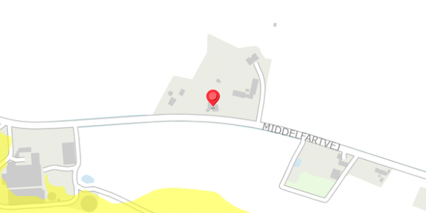 Trafikstøjkort på Middelfartvej 61, . , 5466 Asperup