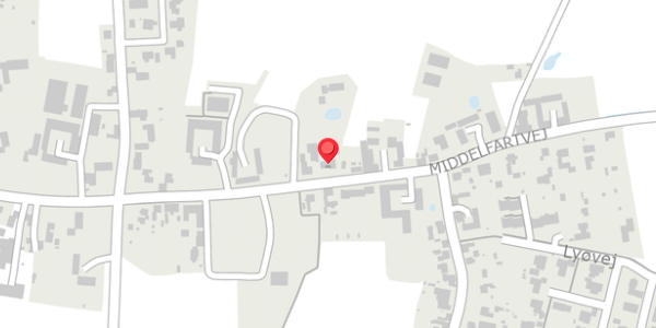 Trafikstøjkort på Middelfartvej 83, . , 5466 Asperup