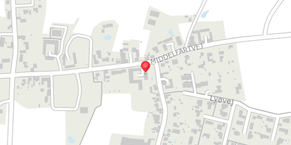 Trafikstøjkort på Middelfartvej 84, . , 5466 Asperup