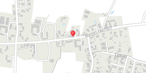 Trafikstøjkort på Middelfartvej 87, . , 5466 Asperup