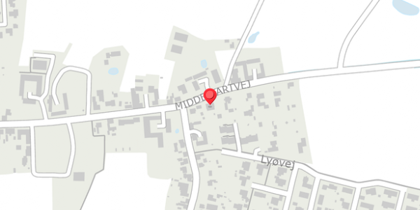 Trafikstøjkort på Middelfartvej 88, . , 5466 Asperup