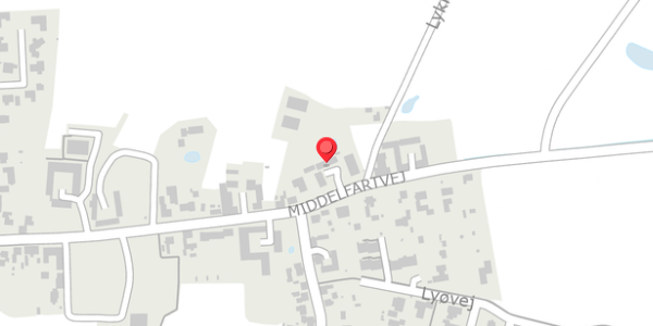 Trafikstøjkort på Middelfartvej 95, . , 5466 Asperup