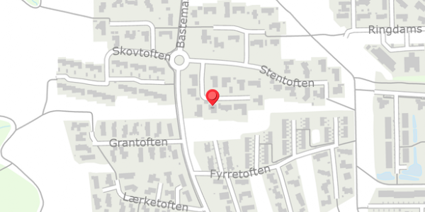 Trafikstøjkort på Stentoften 8, . , 7100 Vejle