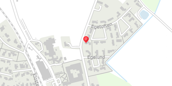 Trafikstøjkort på Egetoften 6, 7500 Holstebro