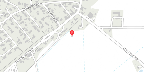 Trafikstøjkort på Gyllingvej 2A, . , 8300 Odder