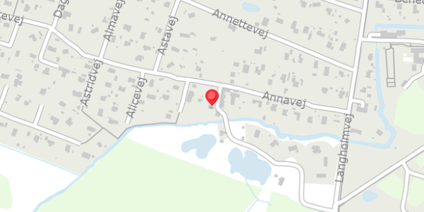 Trafikstøjkort på Annavej 21, 8500 Grenaa