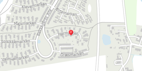 Trafikstøjkort på Hørmarken 8, . , 4140 Borup