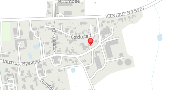 Trafikstøjkort på Vilstrup Bysving 35, 6100 Haderslev