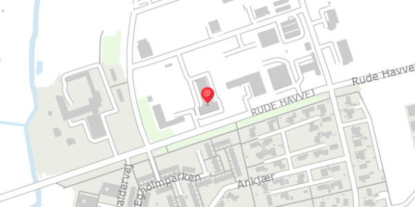 Trafikstøjkort på Rude Havvej 15C, 8300 Odder