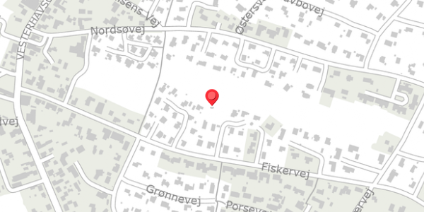 Trafikstøjkort på Fiskervej 61, . , 7700 Thisted