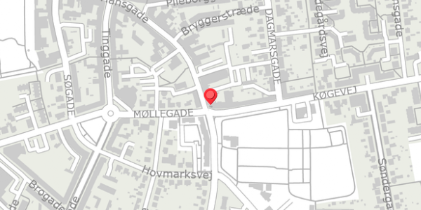 Trafikstøjkort på Sct Hansgade 49, . , 4100 Ringsted