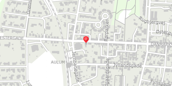 Trafikstøjkort på Danmarksgade 61, . , 7490 Aulum