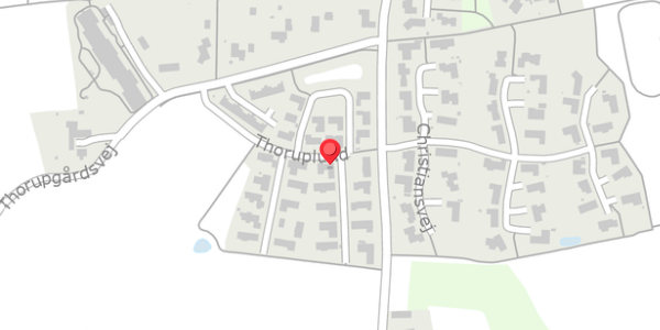 Trafikstøjkort på Thoruplund 22, 8600 Silkeborg
