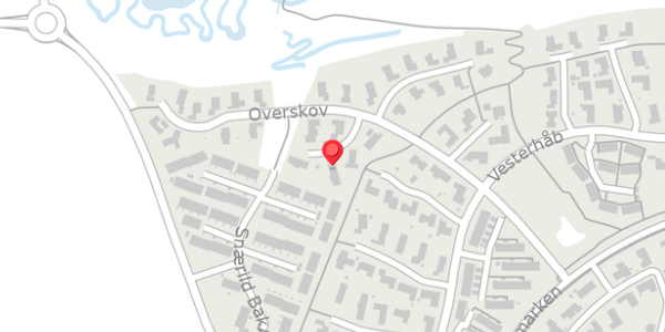 Trafikstøjkort på Overskov 5, 8300 Odder