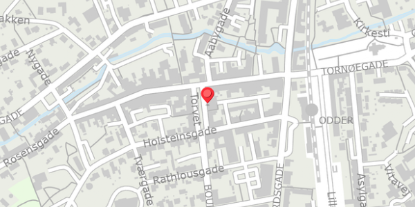 Trafikstøjkort på Torvet 3A, 8300 Odder