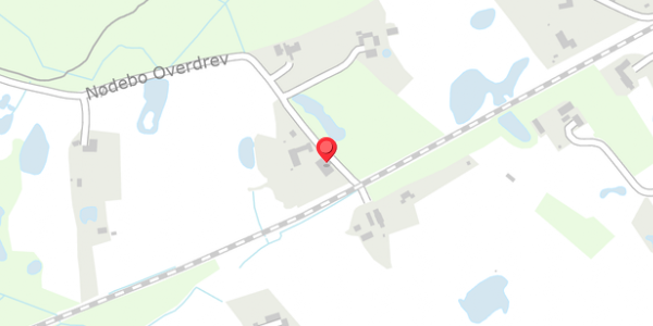Trafikstøjkort på Nødebo Overdrev 6A, 3480 Fredensborg