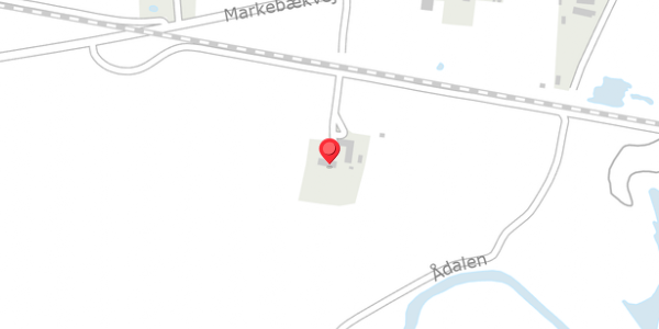 Trafikstøjkort på Markebækvej 5B, 3320 Skævinge