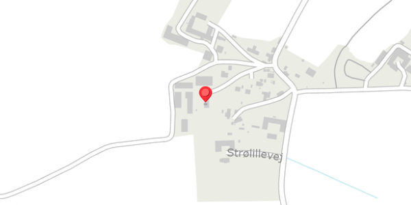 Trafikstøjkort på Strølillevej 10A, 3320 Skævinge