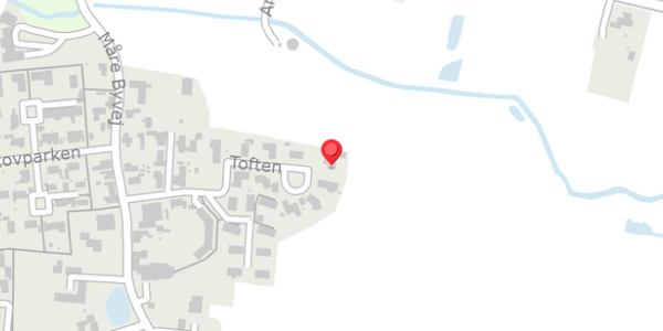 Trafikstøjkort på Toften 21, . , 5853 Ørbæk