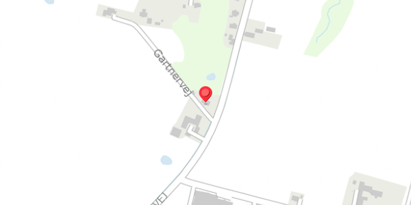 Trafikstøjkort på Gartnervej 2, 6100 Haderslev