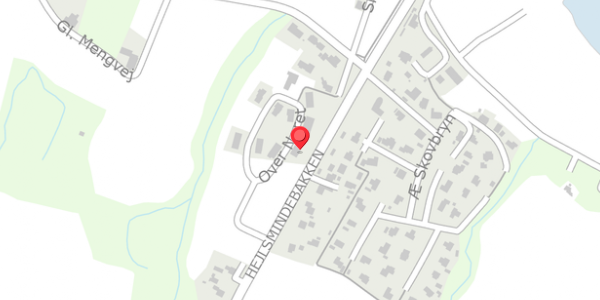 Trafikstøjkort på Over Noret 8, . , 6094 Hejls