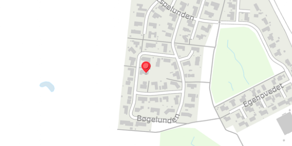 Trafikstøjkort på Bøgelunden 21, 8300 Odder