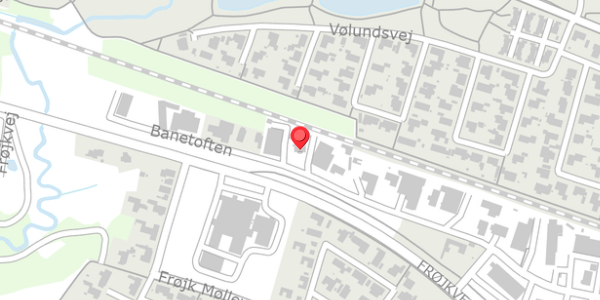 Trafikstøjkort på Banetoften 62, 7500 Holstebro