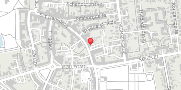 Trafikstøjkort på Sct Hansgade 39D, . , 4100 Ringsted