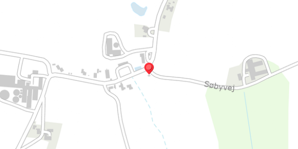 Trafikstøjkort på Søbyvej 50, . , 8300 Odder