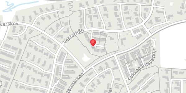 Trafikstøjkort på Vesterhåb 6C, 8300 Odder