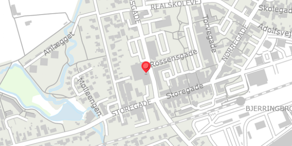 Trafikstøjkort på Markedsgade 1B, . , 8850 Bjerringbro