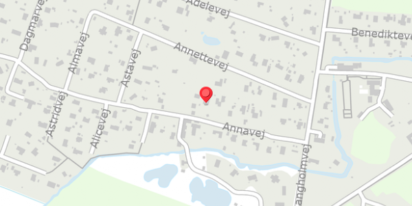 Trafikstøjkort på Annavej 16, . , 8500 Grenaa