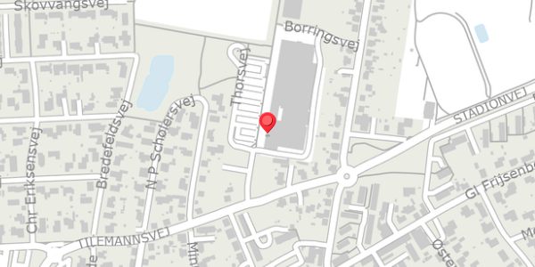 Trafikstøjkort på Thorsvej 2, . , 8450 Hammel