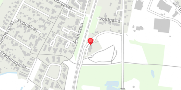 Trafikstøjkort på Mejerivej 33, 9510 Arden