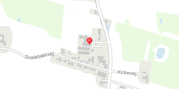 Trafikstøjkort på Kirkevej 18A, 4690 Haslev