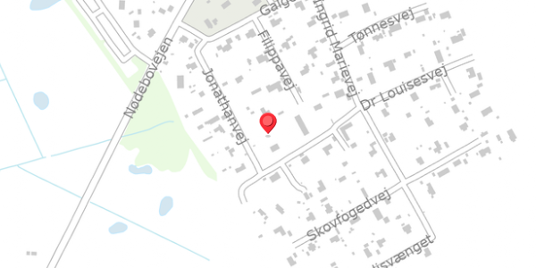 Trafikstøjkort på Jonathanvej 11, 3390 Hundested