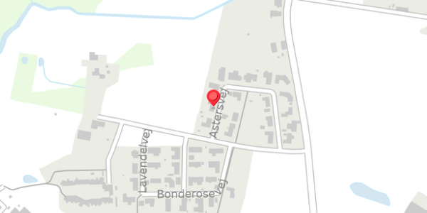 Trafikstøjkort på Astersvej 3, 4450 Jyderup