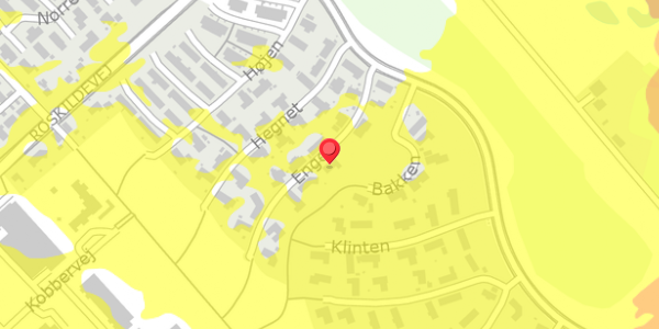 Trafikstøjkort på Engen 7, 4100 Ringsted