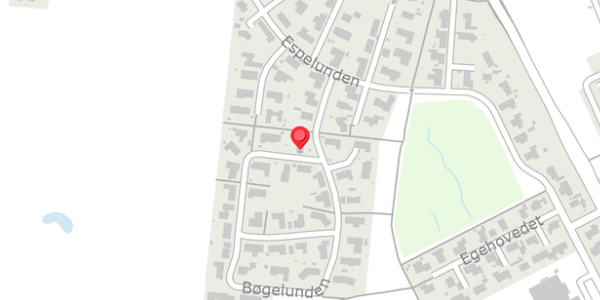 Trafikstøjkort på Bøgelunden 8, 8300 Odder
