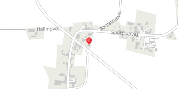 Trafikstøjkort på Hallingvej 24, 8300 Odder