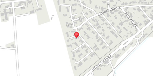 Trafikstøjkort på Smedegade 103, 8300 Odder
