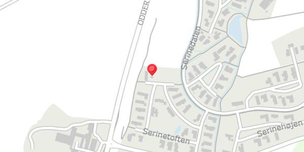 Trafikstøjkort på Serinetoften 47, 8340 Malling