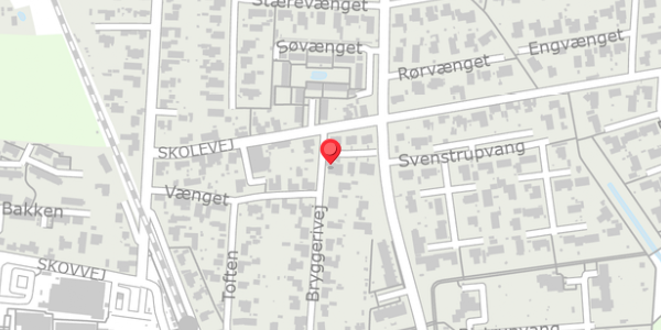 Trafikstøjkort på Bryggerivej 1M, . , 4622 Havdrup