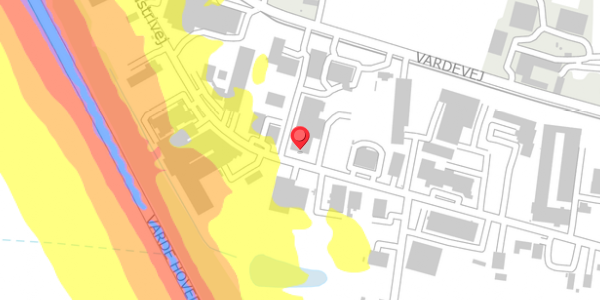 Trafikstøjkort på Industrivej 56, . , 6740 Bramming