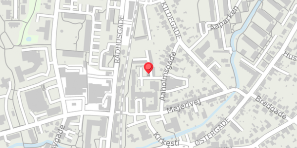 Trafikstøjkort på Aaholmsgade 3M, 8300 Odder