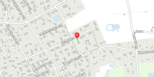 Trafikstøjkort på Nellikevej 18, 3390 Hundested