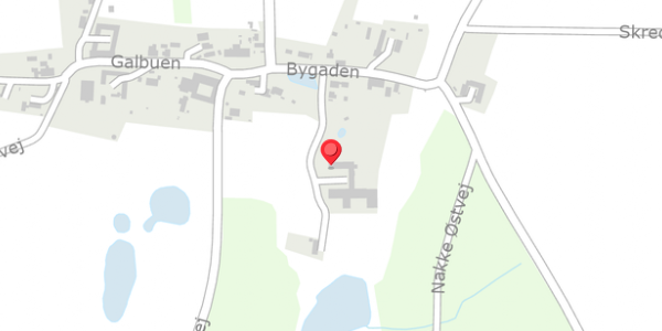 Trafikstøjkort på Bygaden 9A, 4500 Nykøbing Sj