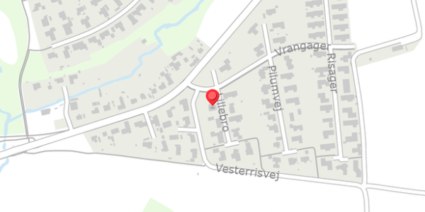 Trafikstøjkort på Lillebro 4, . , 6100 Haderslev