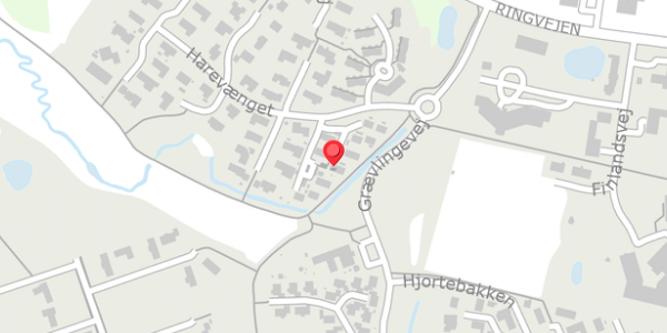 Trafikstøjkort på Harevænget 3D, . , 8450 Hammel