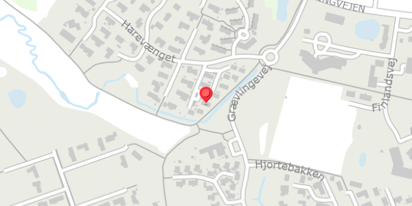 Trafikstøjkort på Harevænget 3H, . , 8450 Hammel